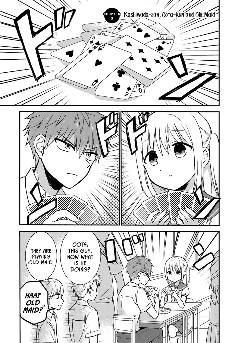 Kao ni denai Kashiwada-san to Kao ni deru Ota-kun Chapter 3 page 4