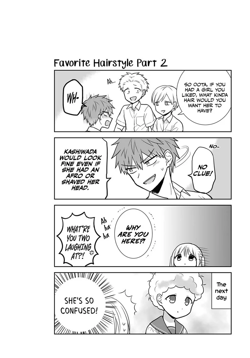 Kao ni denai Kashiwada-san to Kao ni deru Ota-kun Chapter 31 page 11