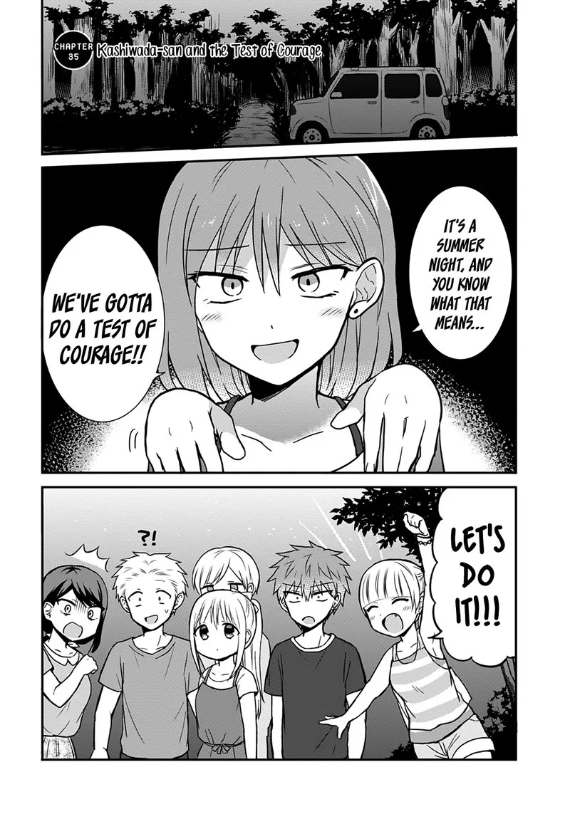 Kao ni denai Kashiwada-san to Kao ni deru Ota-kun Chapter 35 page 2
