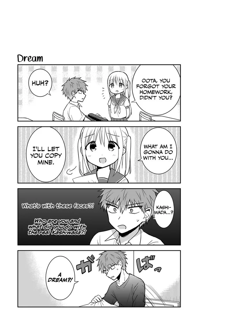 Kao ni denai Kashiwada-san to Kao ni deru Ota-kun Chapter 38 page 13