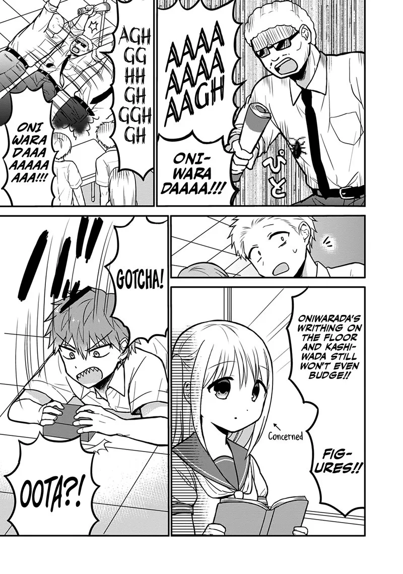 Kao ni denai Kashiwada-san to Kao ni deru Ota-kun Chapter 38 page 9