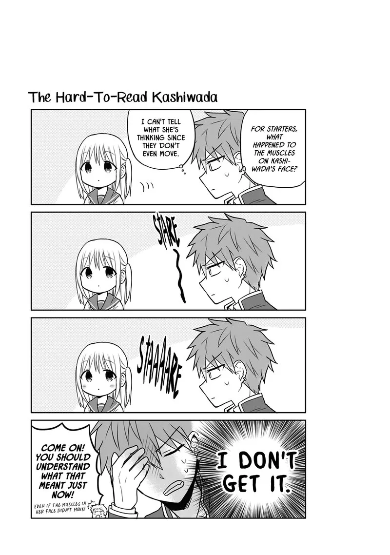 Kao ni denai Kashiwada-san to Kao ni deru Ota-kun Chapter 4 page 9