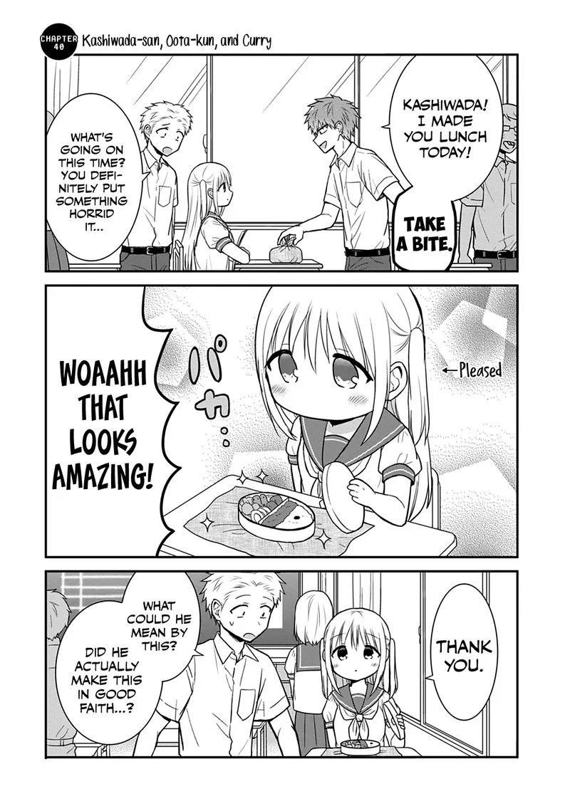 Kao ni denai Kashiwada-san to Kao ni deru Ota-kun Chapter 40 page 2