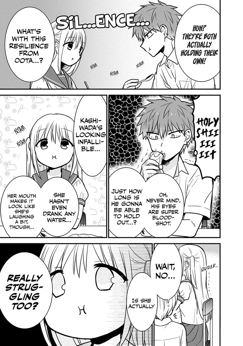 Kao ni denai Kashiwada-san to Kao ni deru Ota-kun Chapter 40 page 8