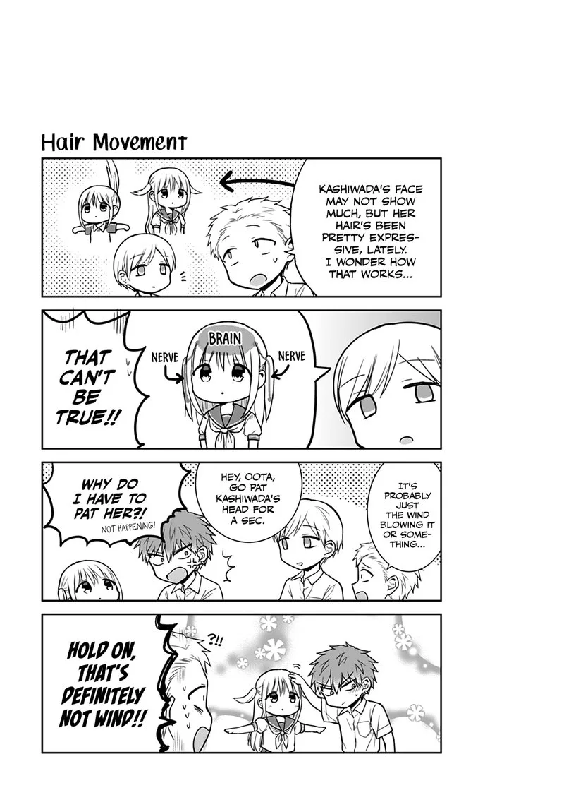 Kao ni denai Kashiwada-san to Kao ni deru Ota-kun Chapter 47 page 10