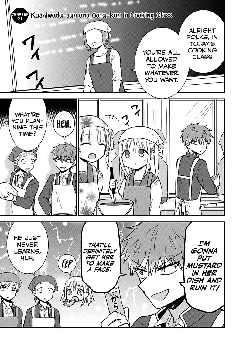 Kao ni denai Kashiwada-san to Kao ni deru Ota-kun Chapter 51 page 4