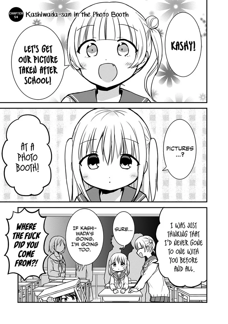 Kao ni denai Kashiwada-san to Kao ni deru Ota-kun Chapter 54 page 1