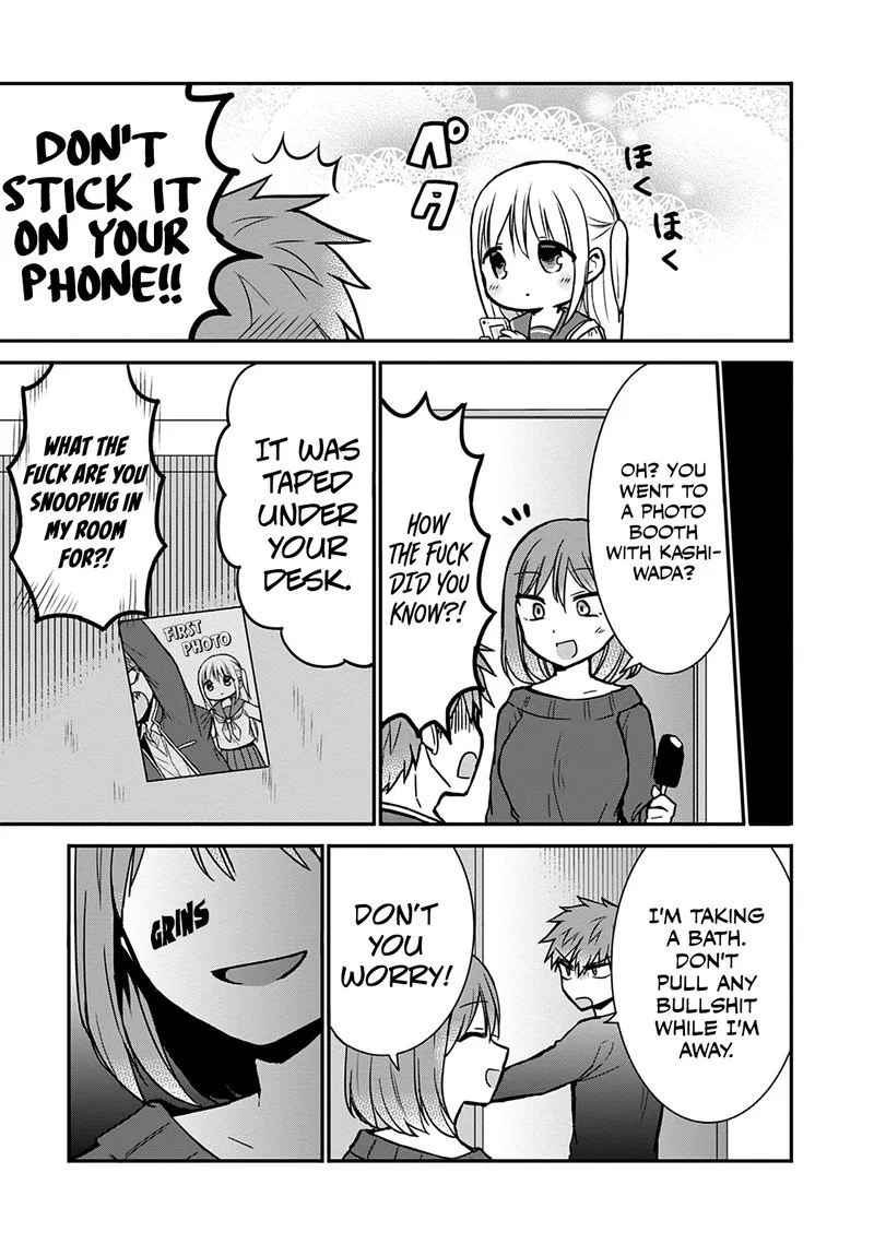 Kao ni denai Kashiwada-san to Kao ni deru Ota-kun Chapter 54 page 9
