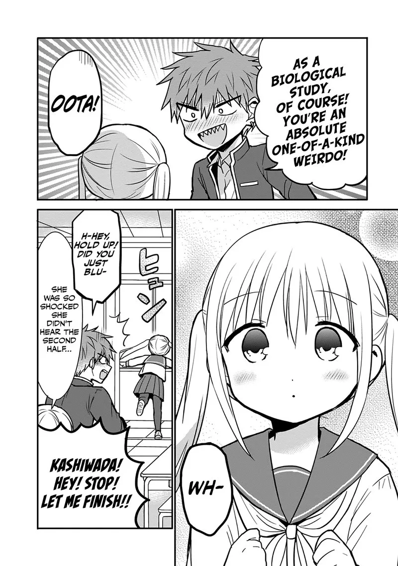 Kao ni denai Kashiwada-san to Kao ni deru Ota-kun Chapter 60 page 8