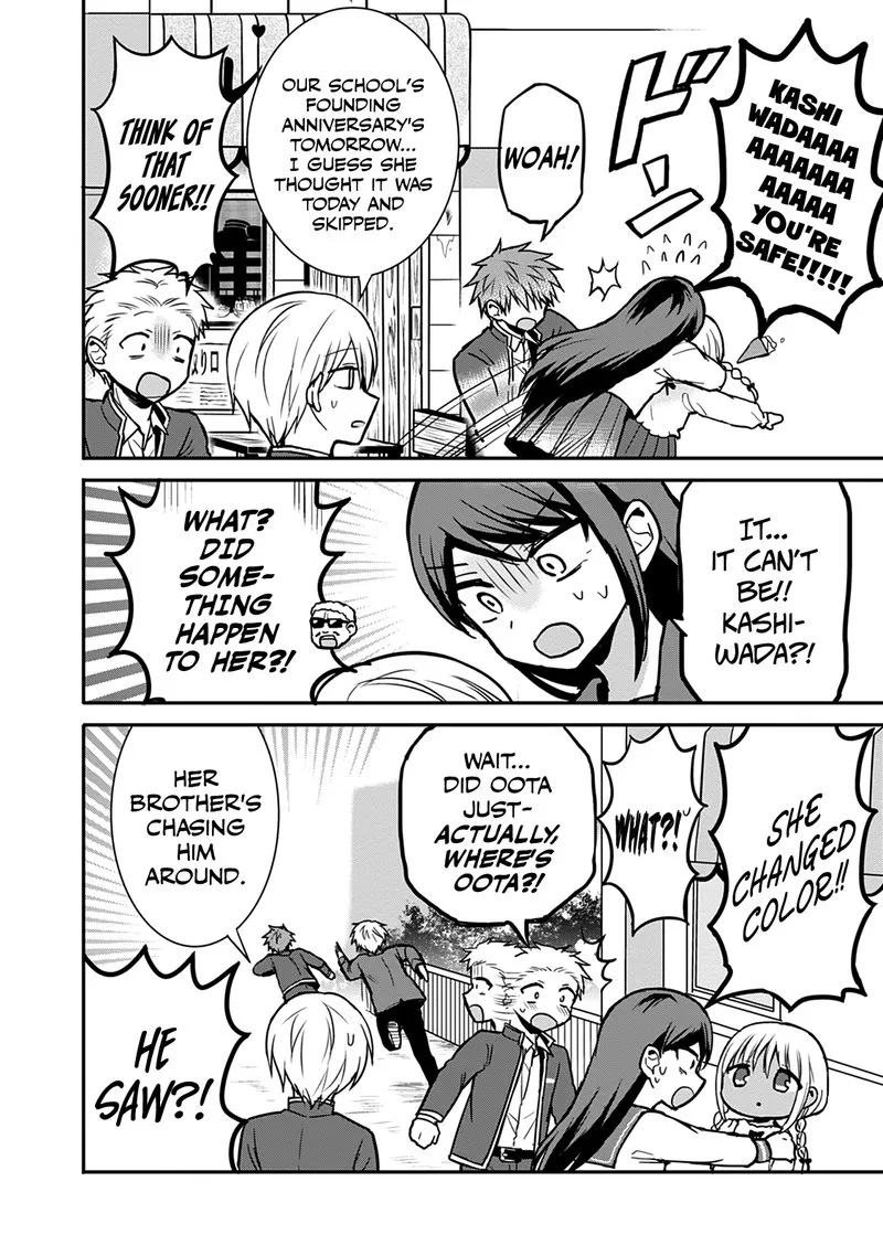 Kao ni denai Kashiwada-san to Kao ni deru Ota-kun Chapter 63 page 10