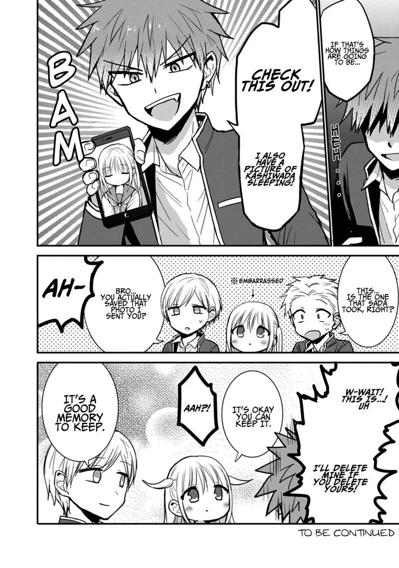 Kao ni denai Kashiwada-san to Kao ni deru Ota-kun Chapter 75.5 page 10