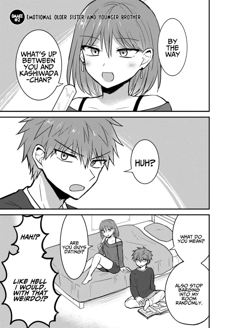 Kao ni denai Kashiwada-san to Kao ni deru Ota-kun Chapter 75.5 page 15