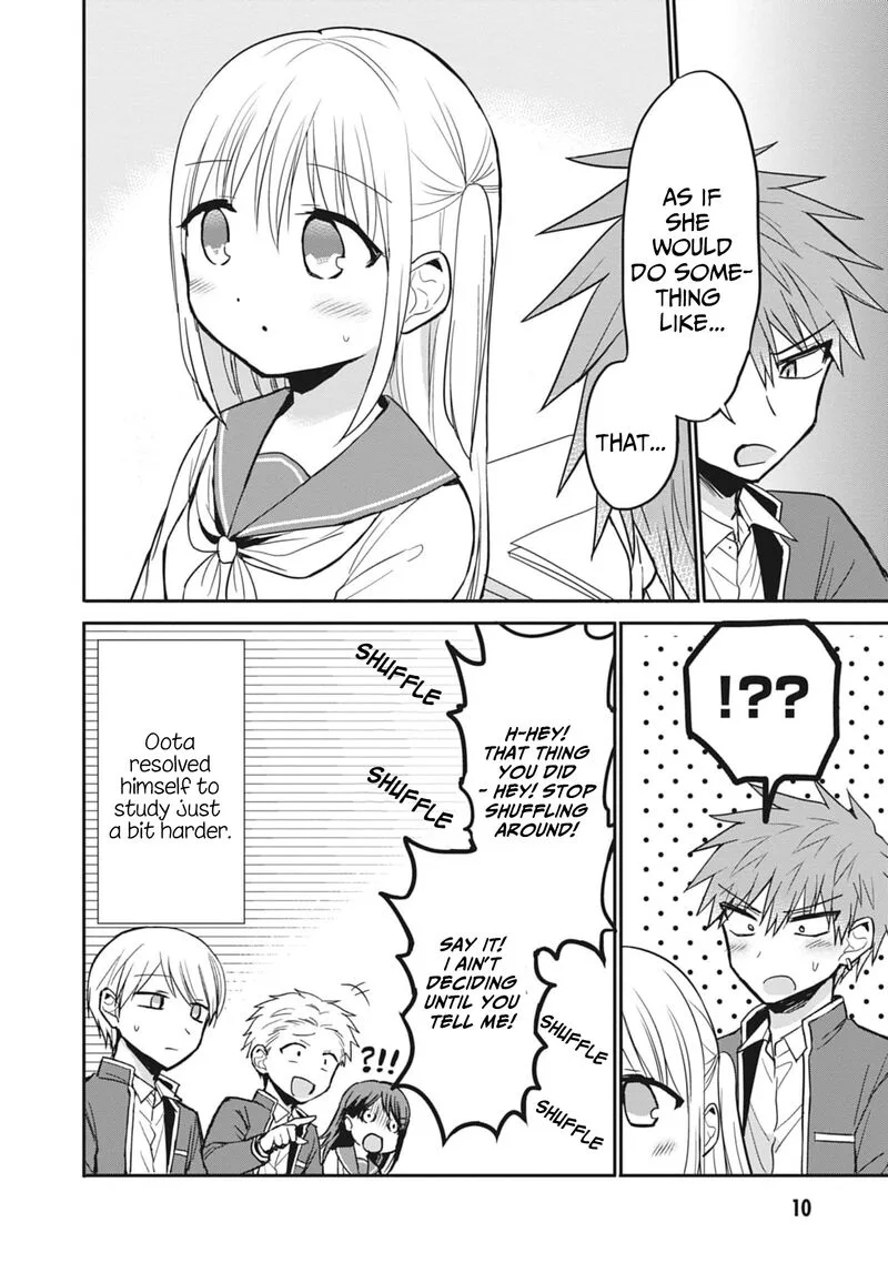 Kao ni denai Kashiwada-san to Kao ni deru Ota-kun Chapter 76 page 11