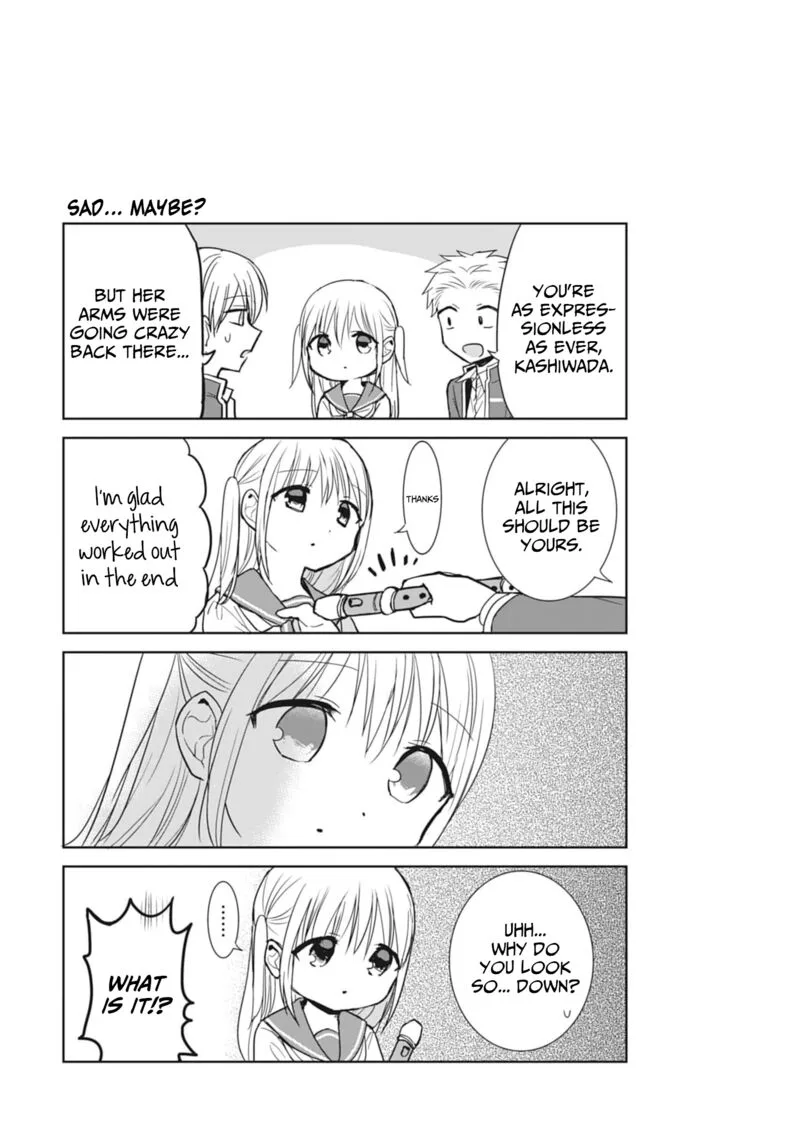 Kao ni denai Kashiwada-san to Kao ni deru Ota-kun Chapter 77 page 9