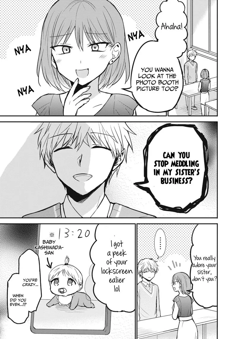 Kao ni denai Kashiwada-san to Kao ni deru Ota-kun Chapter 79 page 11
