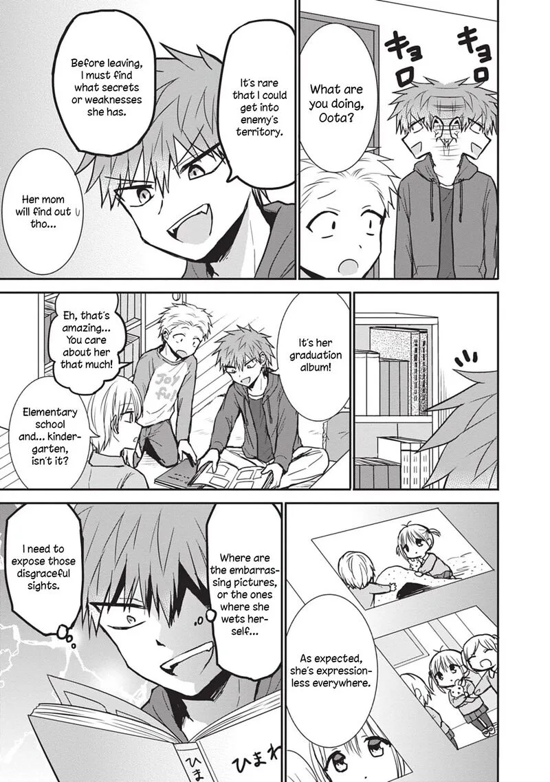 Kao ni denai Kashiwada-san to Kao ni deru Ota-kun Chapter 84 page 7