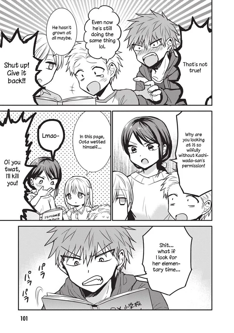 Kao ni denai Kashiwada-san to Kao ni deru Ota-kun Chapter 84 page 9