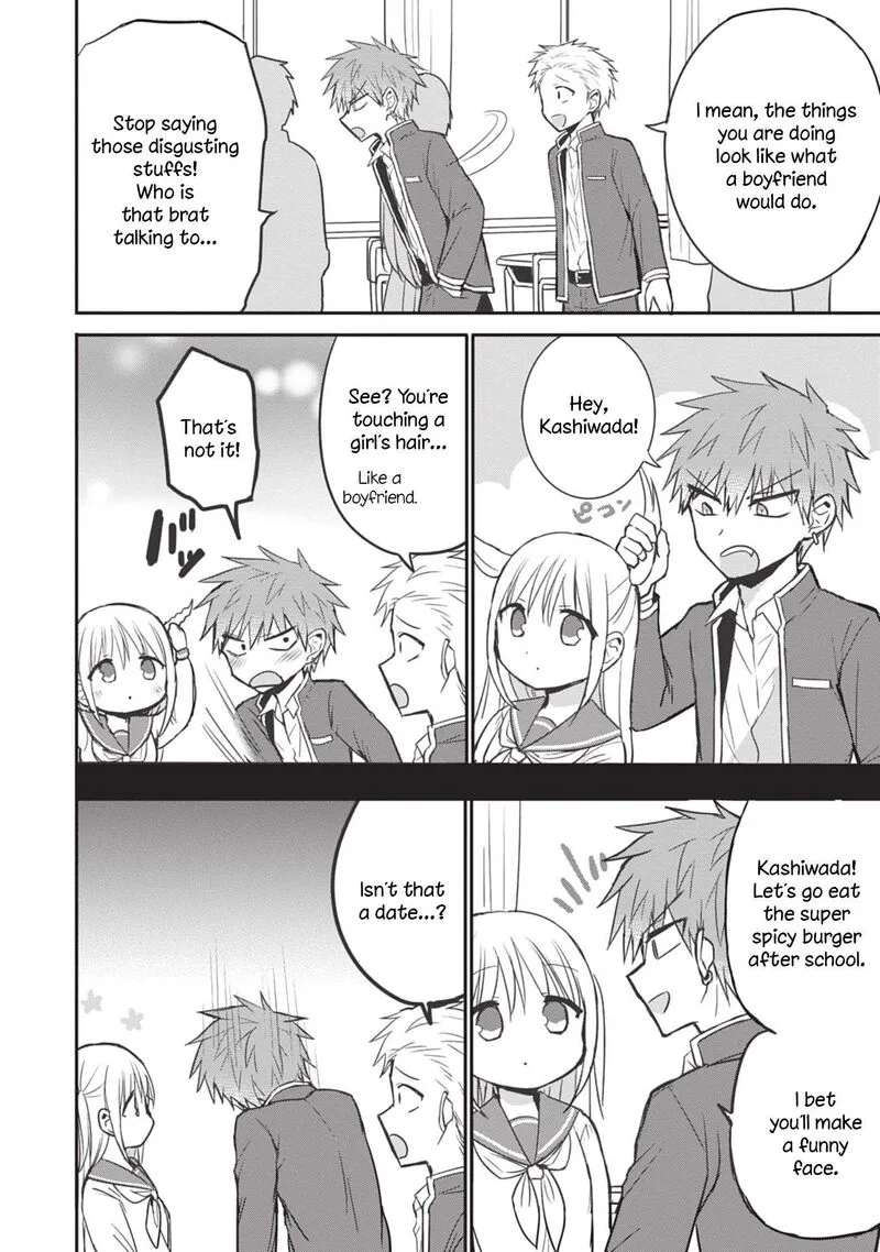 Kao ni denai Kashiwada-san to Kao ni deru Ota-kun Chapter 87.5 page 14