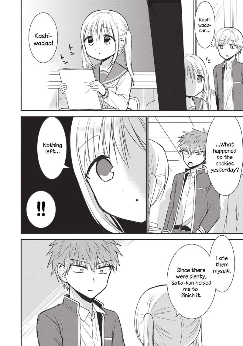 Kao ni denai Kashiwada-san to Kao ni deru Ota-kun Chapter 87.5 page 10