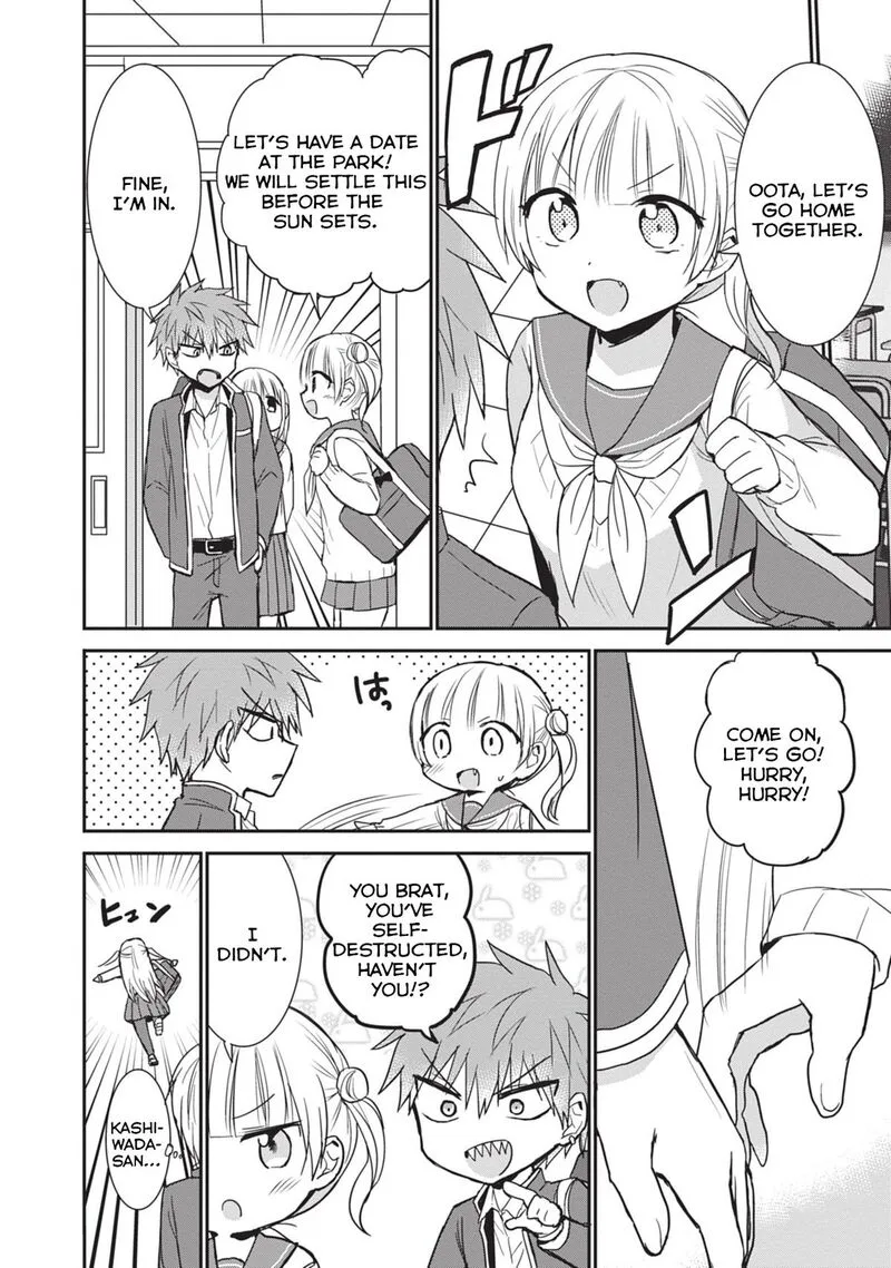 Kao ni denai Kashiwada-san to Kao ni deru Ota-kun Chapter 89 page 8