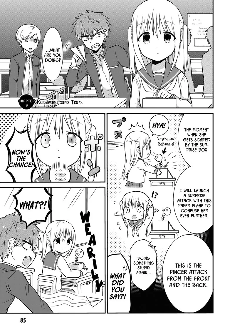 Kao ni denai Kashiwada-san to Kao ni deru Ota-kun Chapter 9 page 1