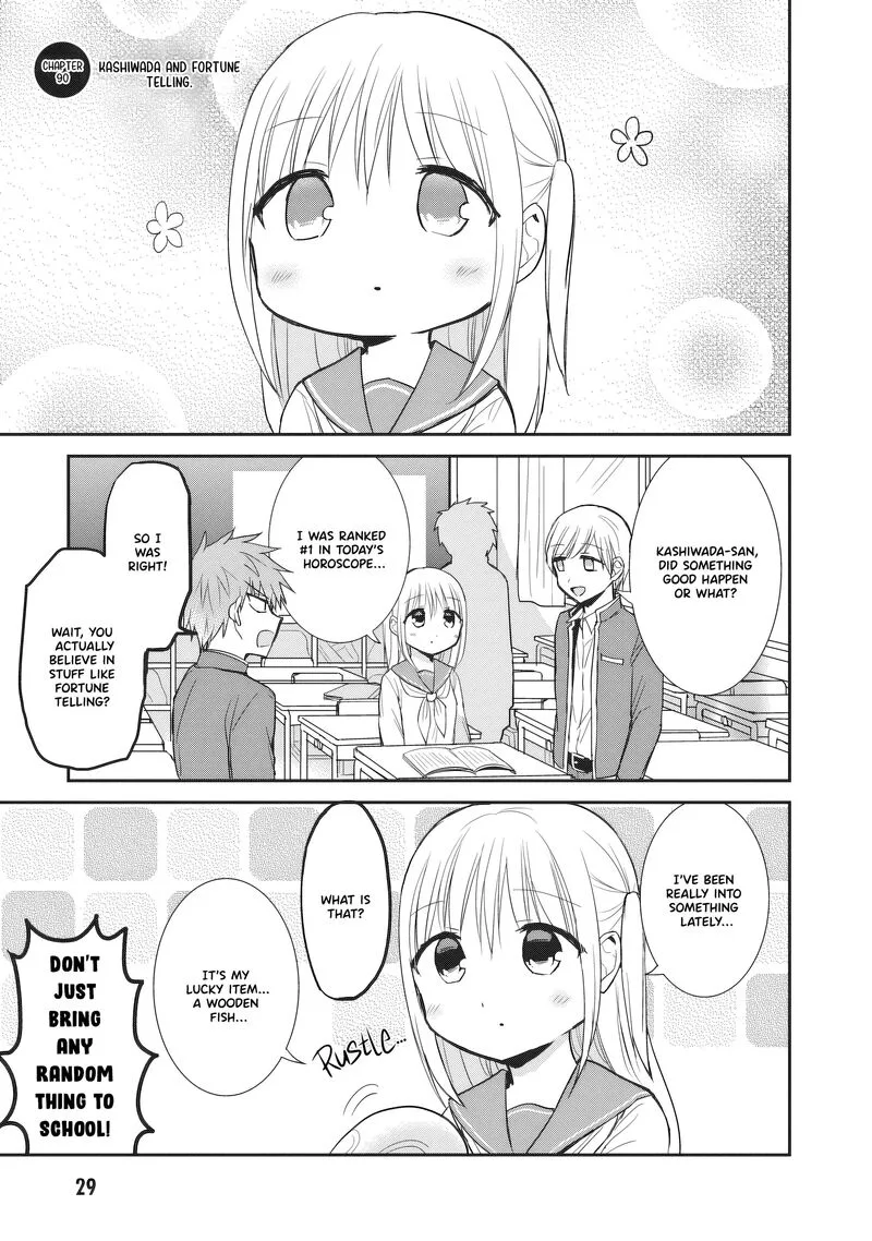 Kao ni denai Kashiwada-san to Kao ni deru Ota-kun Chapter 90 page 2