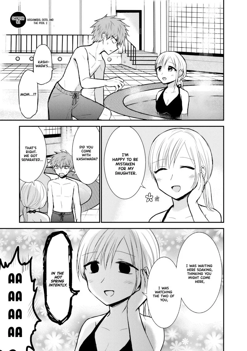 Kao ni denai Kashiwada-san to Kao ni deru Ota-kun Chapter 92 page 2