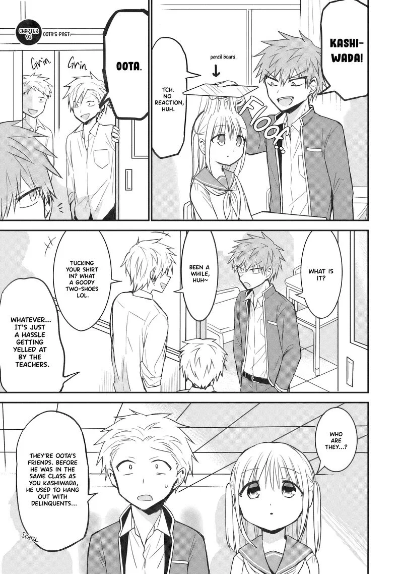 Kao ni denai Kashiwada-san to Kao ni deru Ota-kun Chapter 93 page 2