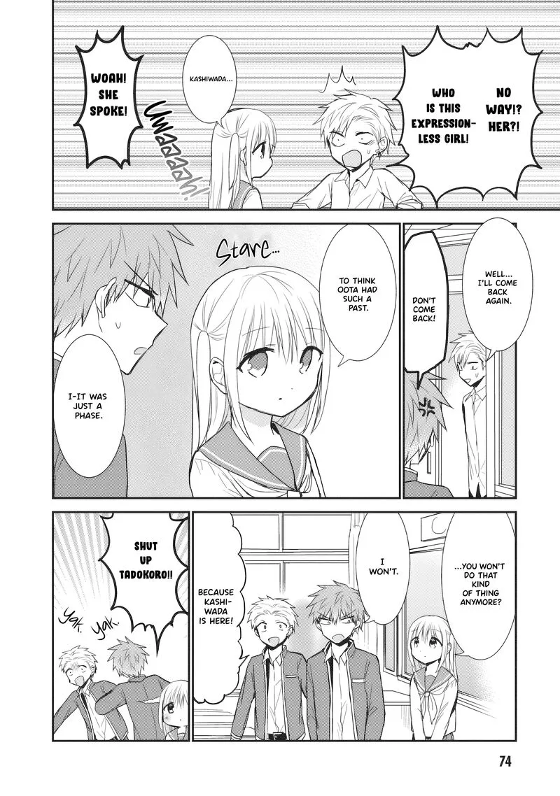 Kao ni denai Kashiwada-san to Kao ni deru Ota-kun Chapter 93 page 9