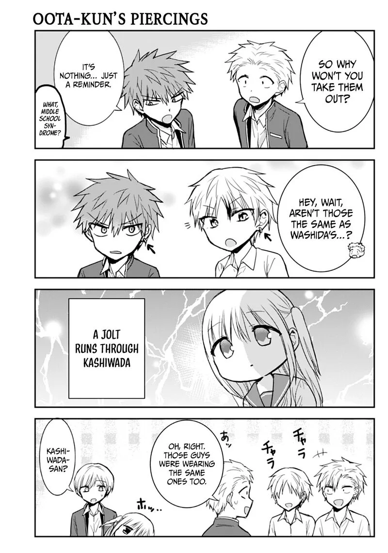 Kao ni denai Kashiwada-san to Kao ni deru Ota-kun Chapter 95 page 11