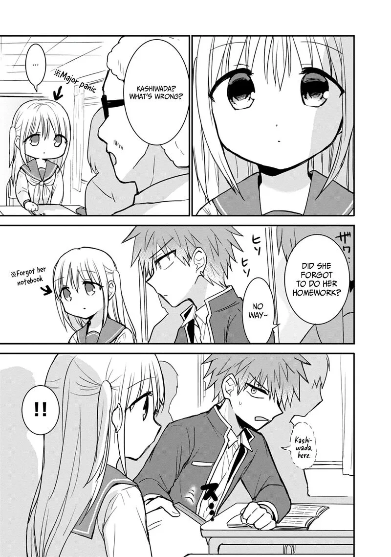 Kao ni denai Kashiwada-san to Kao ni deru Ota-kun Chapter 96 page 12