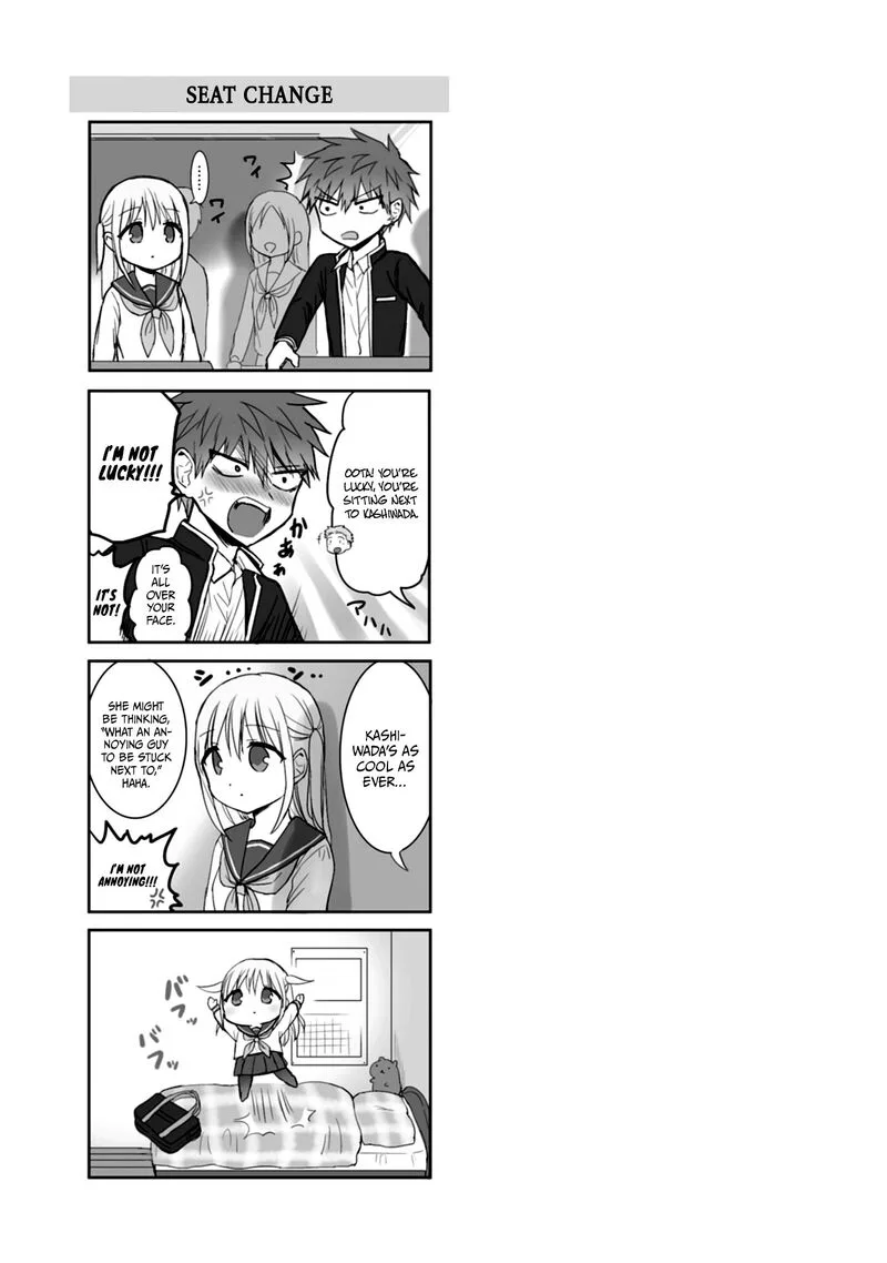 Kao ni denai Kashiwada-san to Kao ni deru Ota-kun Chapter 96 page 10