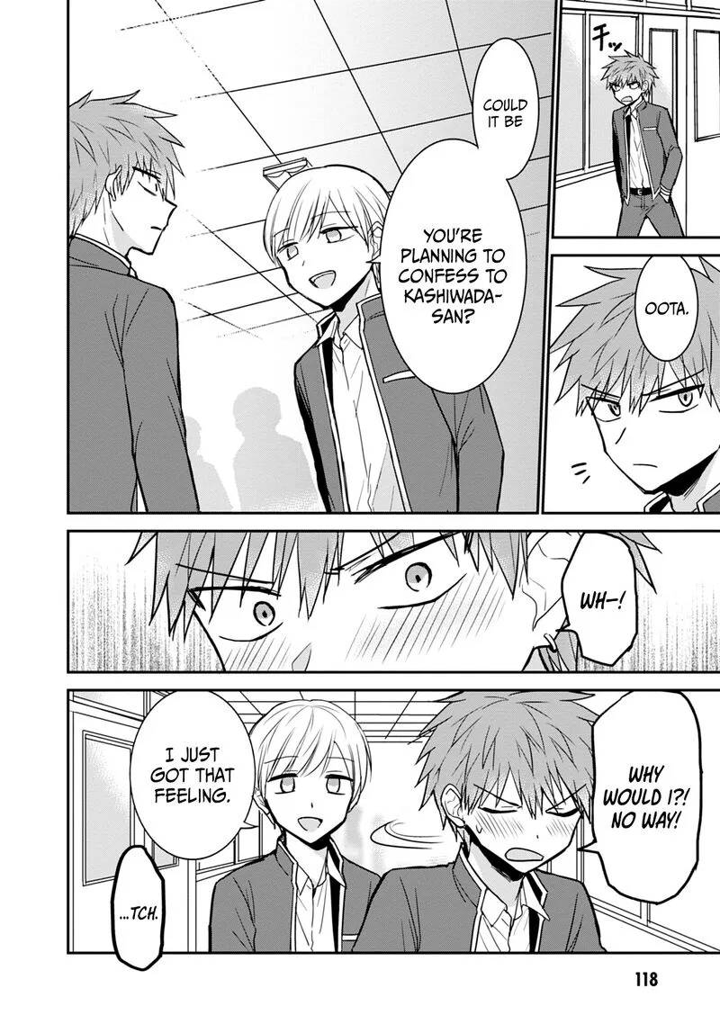 Kao ni denai Kashiwada-san to Kao ni deru Ota-kun Chapter 97 page 3