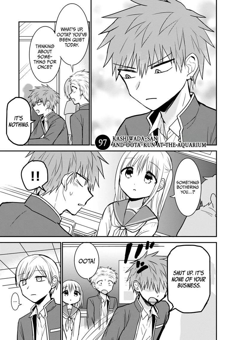 Kao ni denai Kashiwada-san to Kao ni deru Ota-kun Chapter 97 page 2
