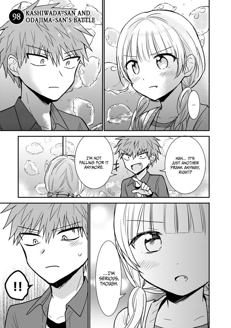 Kao ni denai Kashiwada-san to Kao ni deru Ota-kun Chapter 98 page 2
