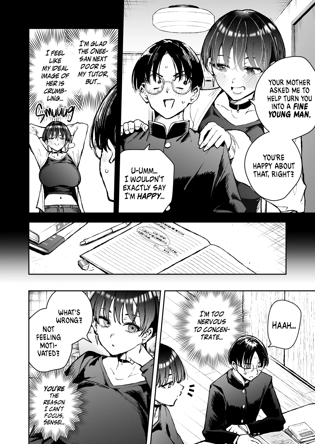 Kao no Yoi Boisshu Oneesan Chapter 12 page 7