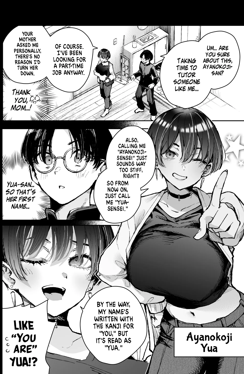 Kao no Yoi Boisshu Oneesan Chapter 12 page 6