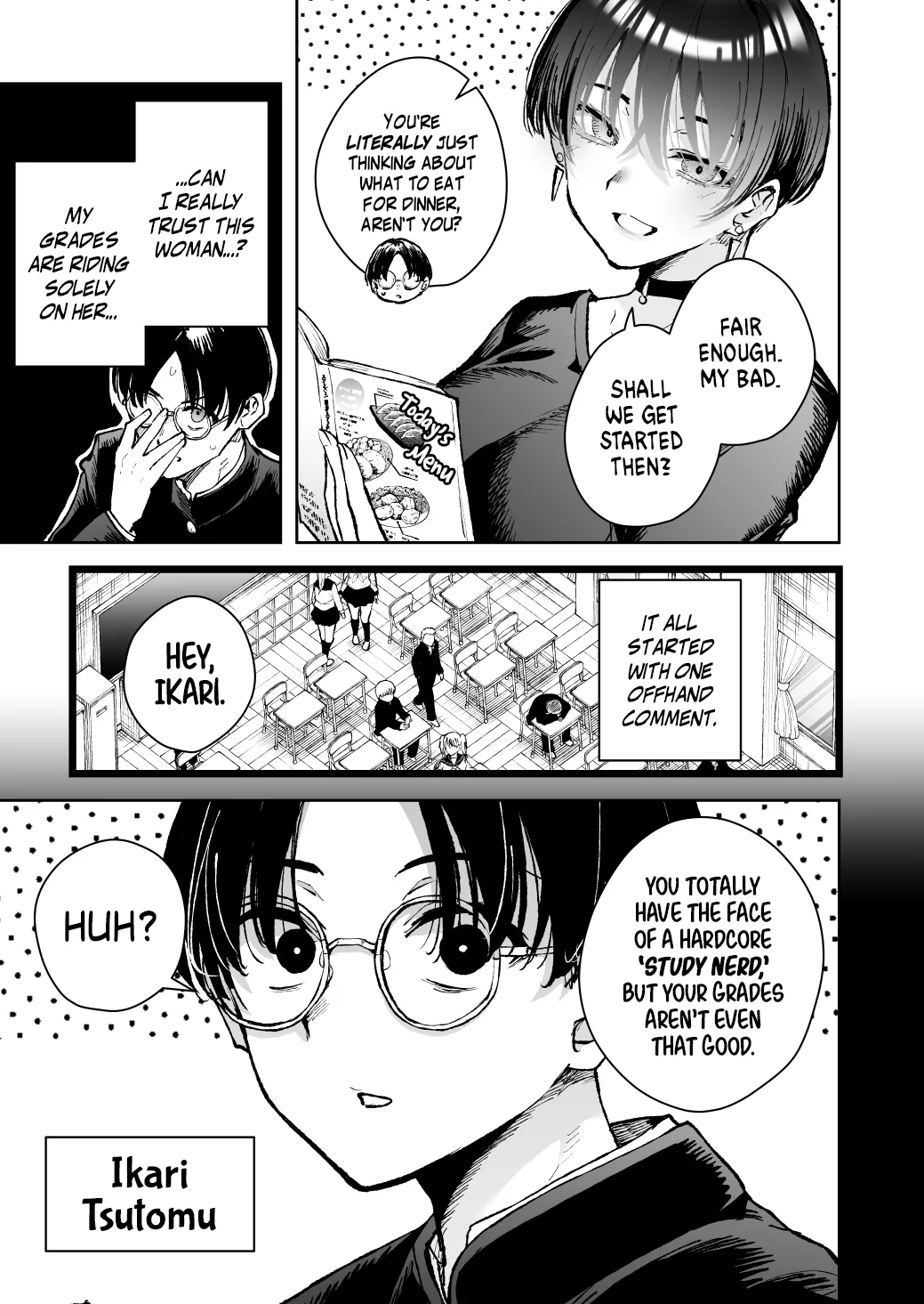 Kao no Yoi Boisshu Oneesan Chapter 12 page 3
