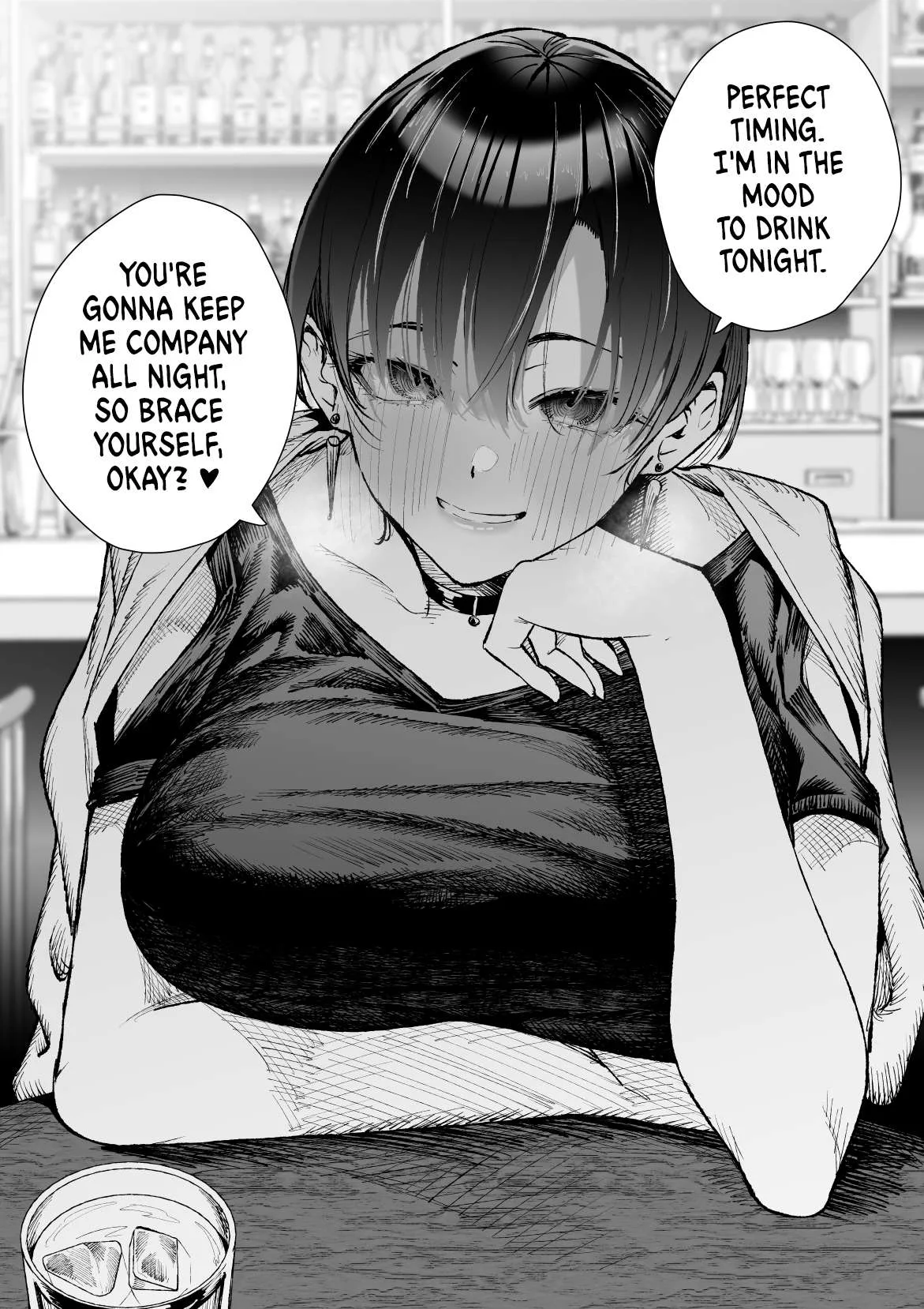 Kao no Yoi Boisshu Oneesan Chapter 4 page 1