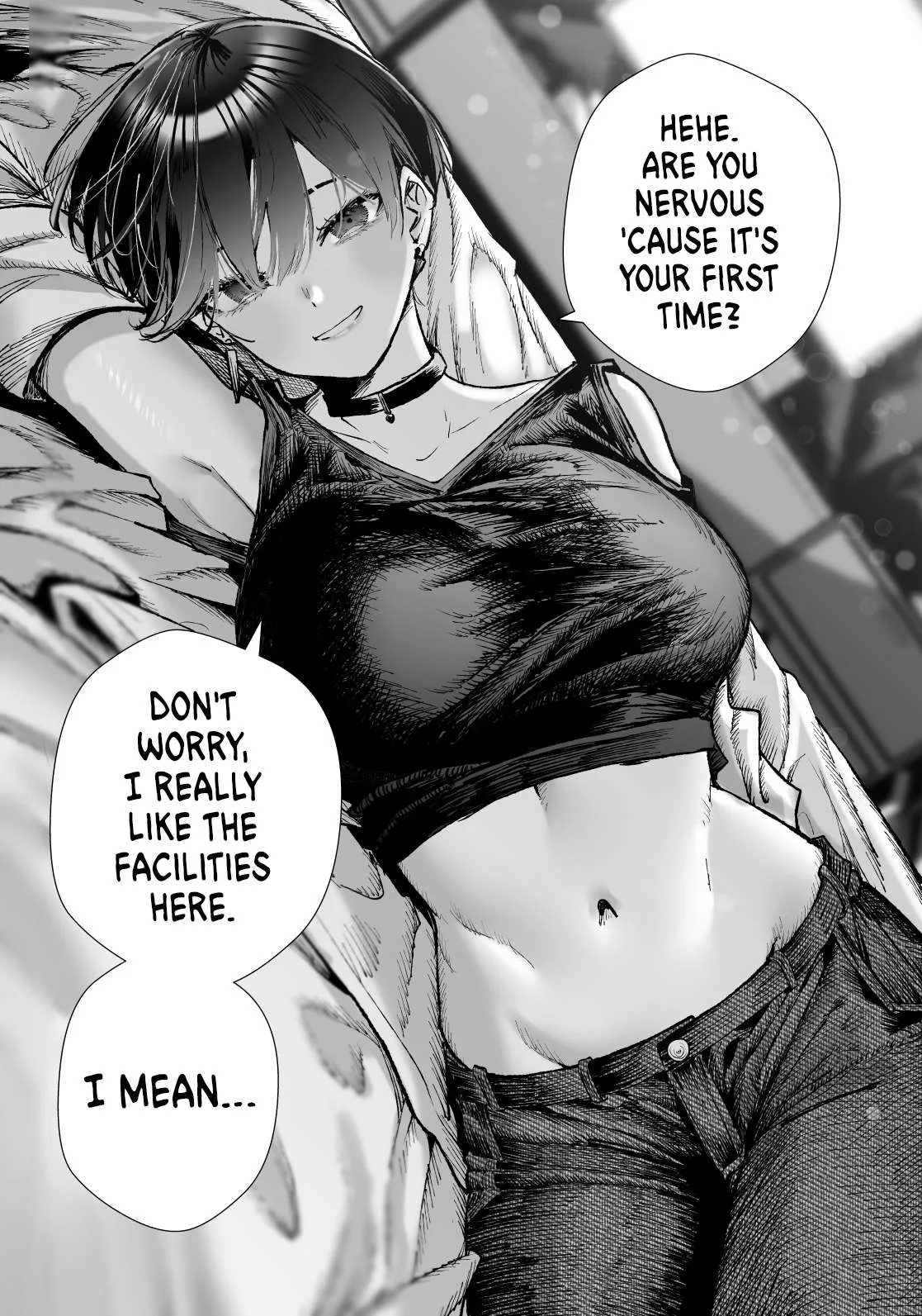 Kao no Yoi Boisshu Oneesan Chapter 5 page 1