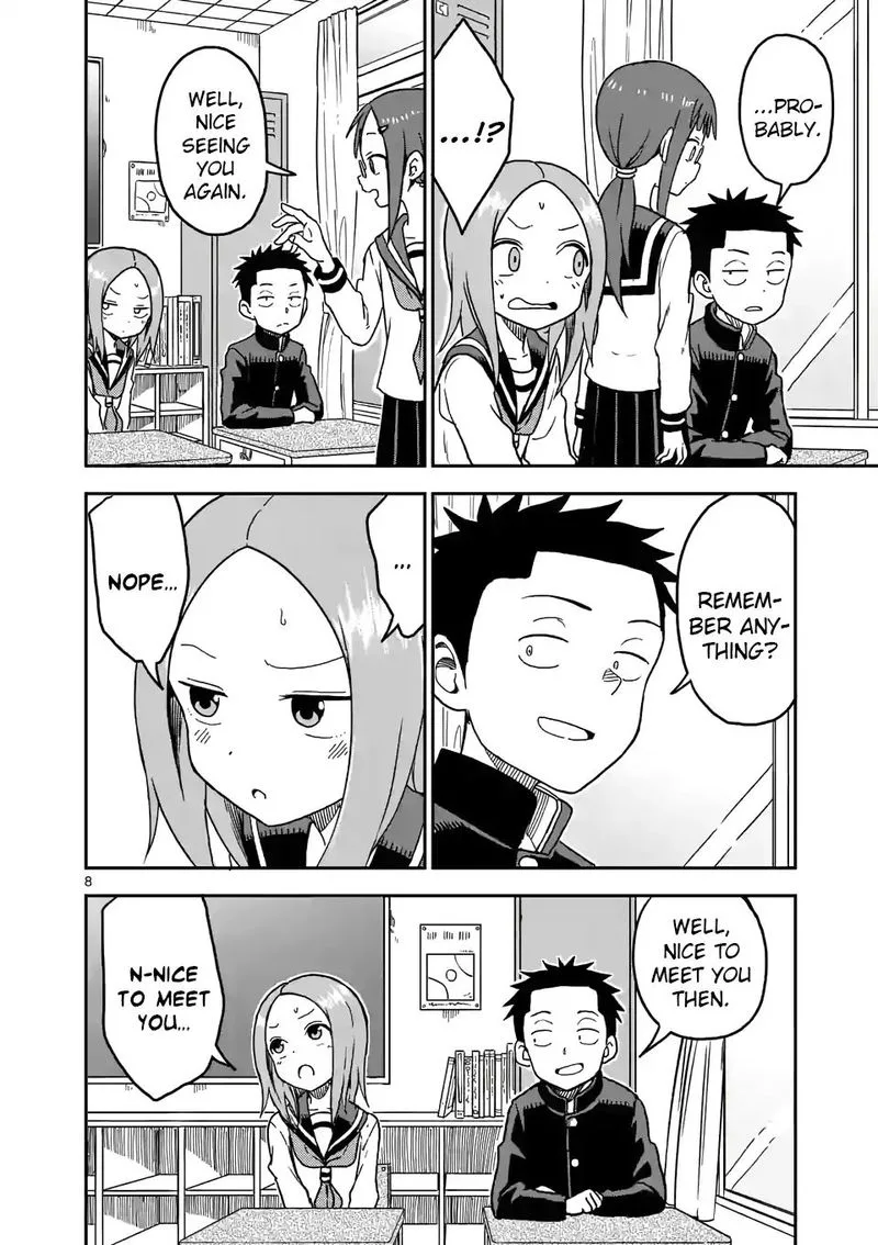 Karakai Jouzu no (Moto) Takagi-san Chapter 100 page 8