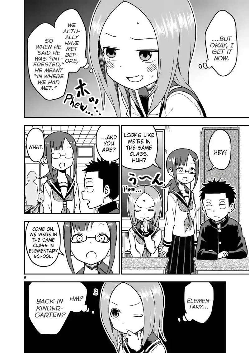 Karakai Jouzu no (Moto) Takagi-san Chapter 100 page 6
