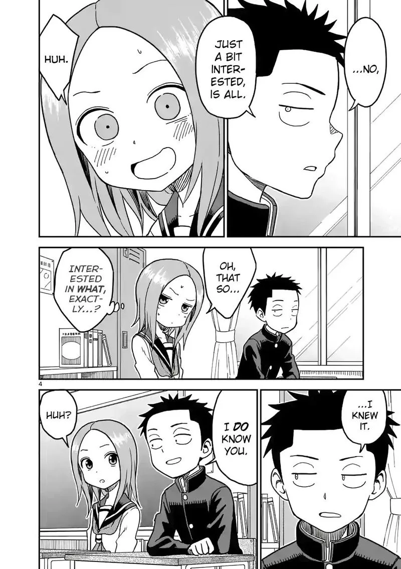 Karakai Jouzu no (Moto) Takagi-san Chapter 100 page 4