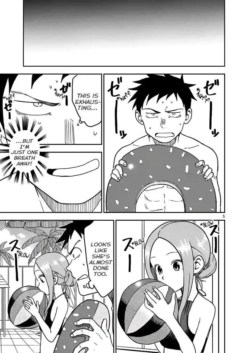 Karakai Jouzu no (Moto) Takagi-san Chapter 101 page 5