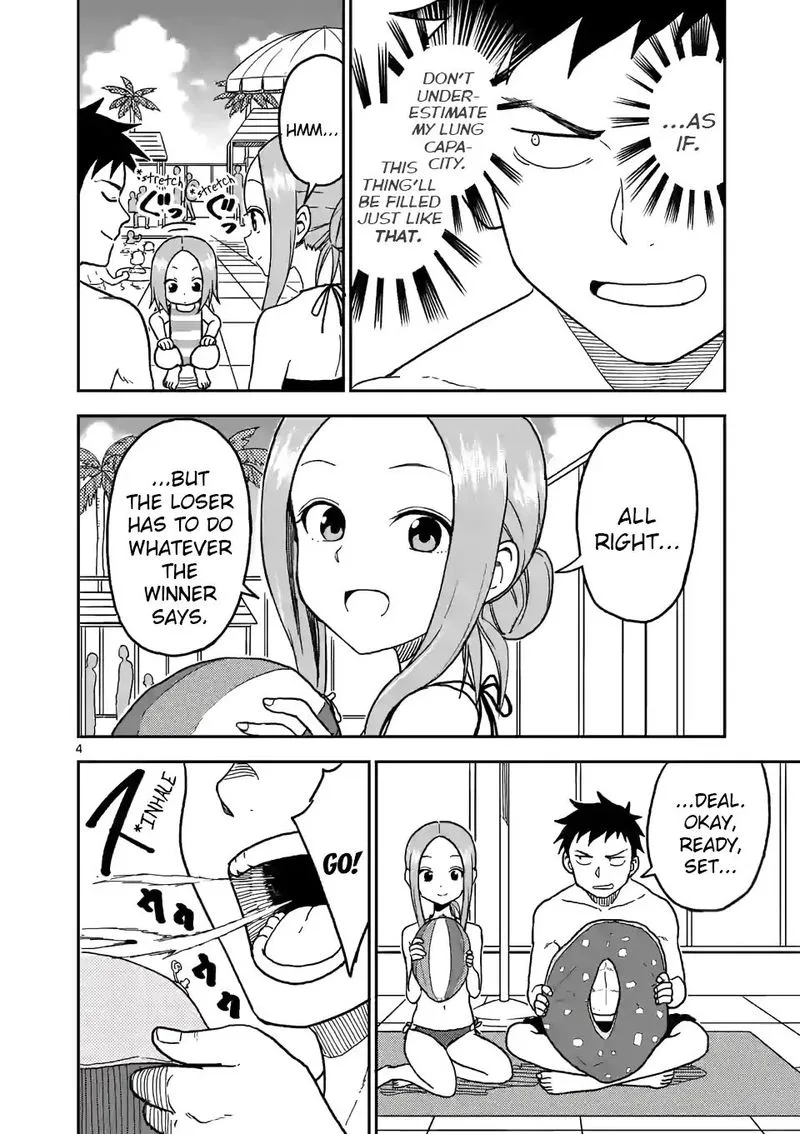 Karakai Jouzu no (Moto) Takagi-san Chapter 101 page 4