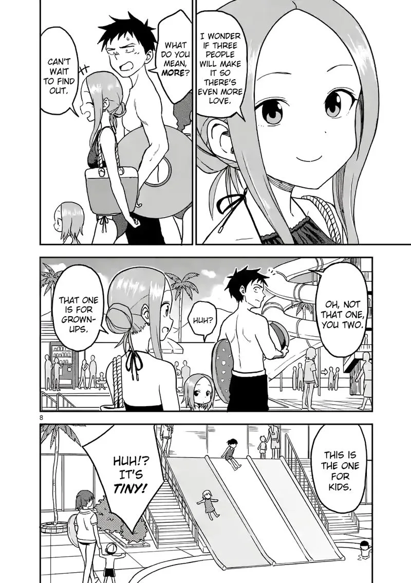 Karakai Jouzu no (Moto) Takagi-san Chapter 102 page 8