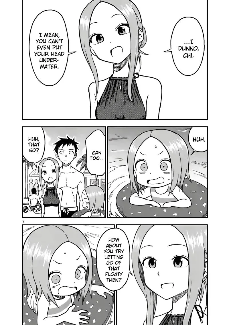 Karakai Jouzu no (Moto) Takagi-san Chapter 102 page 2