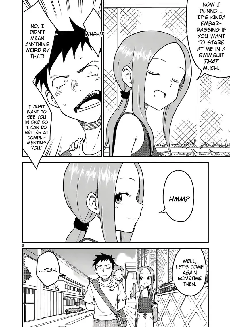 Karakai Jouzu no (Moto) Takagi-san Chapter 103 page 8