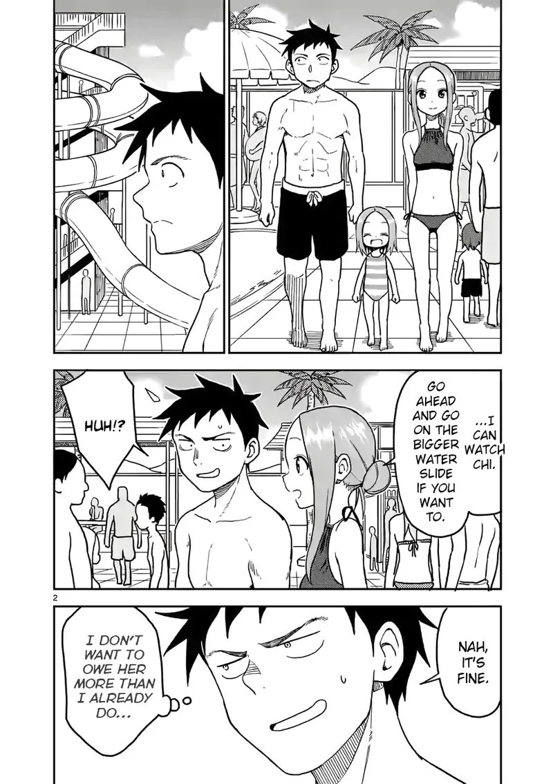 Karakai Jouzu no (Moto) Takagi-san Chapter 103 page 2