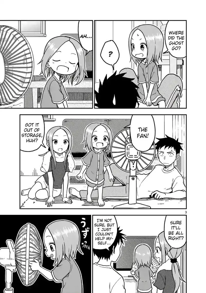 Karakai Jouzu no (Moto) Takagi-san Chapter 104 page 3